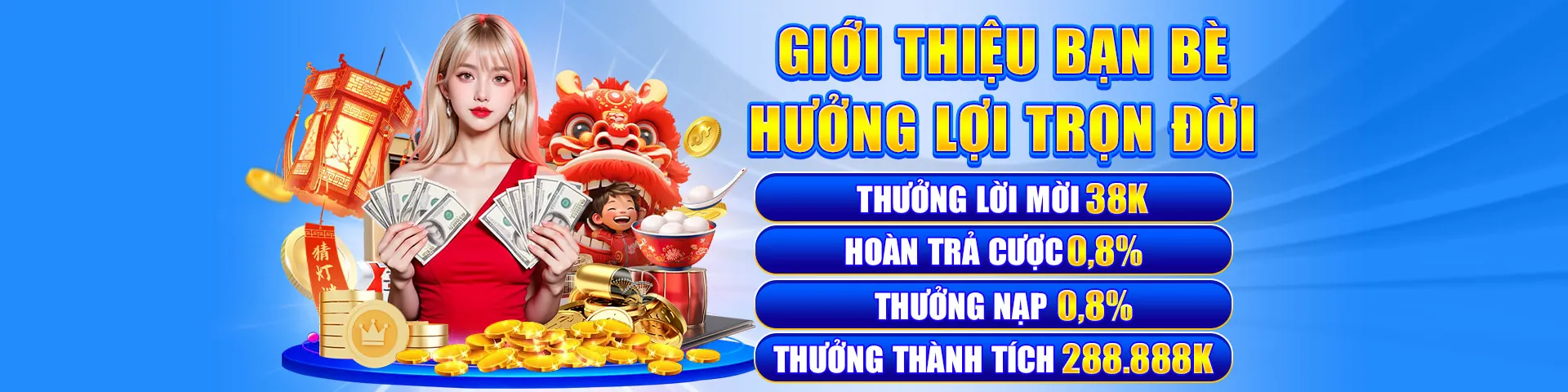 Thưởng nạp lại và hoàn trả hàng tuần 789cub